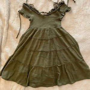 Lizard thicket green dress